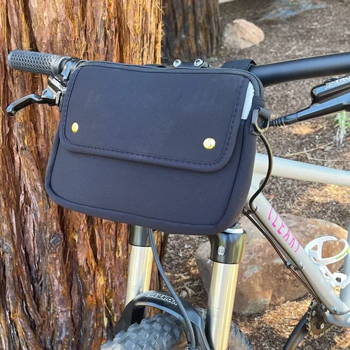 Miniatura 6 de allydrew Bolsa impermeable para bicicleta, bolsa de almacenamiento para manillar de ciclismo para herramientas y accesorios