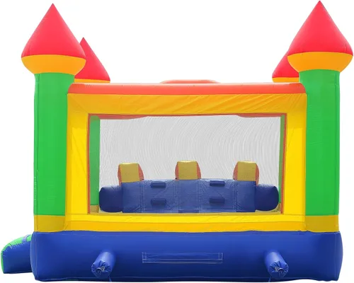 Miniatura 4 de Cloud 9 - Castillo de doble diapositiva de grado comercial 100% PVC y ventilador