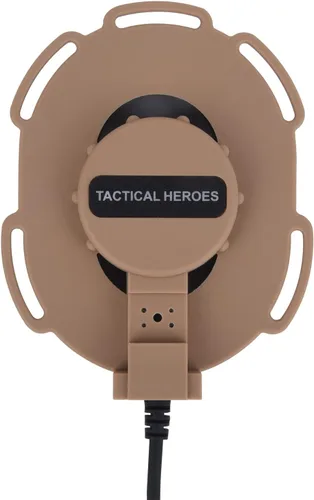 Miniatura 4 de Pdflie - Auriculares con micrófono Boom, radio de 2 vías para cableado Z-Tactical Airsoft Civilian U94, compatible con Motorola Kenwood Midland