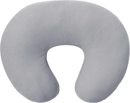 Miniatura 9 de Owlowla Funda de almohada de muselina para lactancia, funda de algodón suave para almohada de lactancia materna para bebé niño niña (trigo)