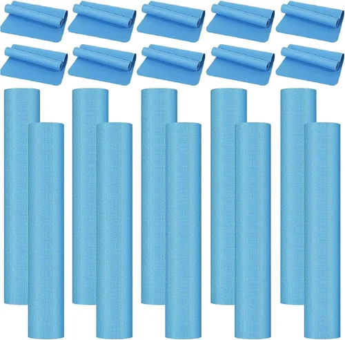 Miniatura 13 de Paquete de 10 esterillas de yoga a granel, 68' x 24' x 4mm de espesor Esterillas de yoga para niños y adultos, paquete de esterillas de gimnasio