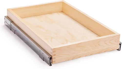 Miniatura 10 de Mulush Organizador de cajones extraíble de 13" de ancho x 21" de profundidad x 3" de alto con cierre suave para cocina