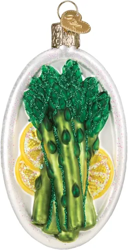 Miniatura 14 de Old World Christmas - Adorno de setas Portobello de vidrio soplado para árbol de Navidad, decoración festiva artesanal, colección de vegetales