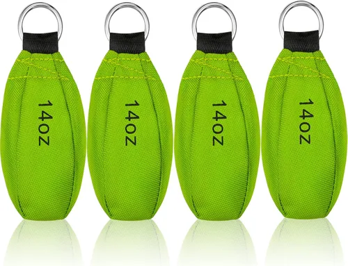 Miniatura 8 de Oudain 4 Piezas Bolsas de Peso de Lanzamiento a Granel Multi-Capa Bolsas de Peso de Lanzamiento al Aire Libre Arborista Bolsa de Cuerda de Escalada