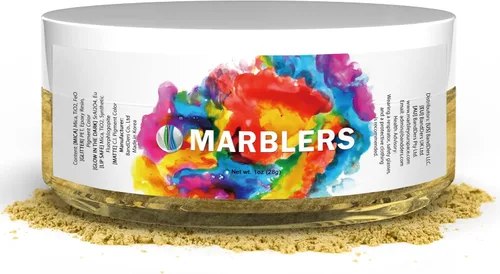 Miniatura 56 de MARBLERS - Polvo de mica de grado cosmético, nacarado, no tóxico, vegano, libre de crueldad, sombra de ojos, esmalte de uñas, arte de uñas, [Gris]