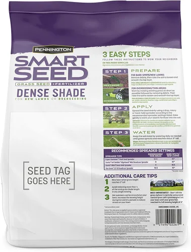Miniatura 2 de Pennington Smart Seed - Mezcla de semillas para césped denso, 3 libras
