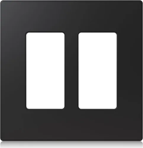 Miniatura 24 de ELEGRP Placas decorativas de pared de 3 segmentos sin tornillos, cubierta de placa frontal termoplástica irrompible para interruptor de toma