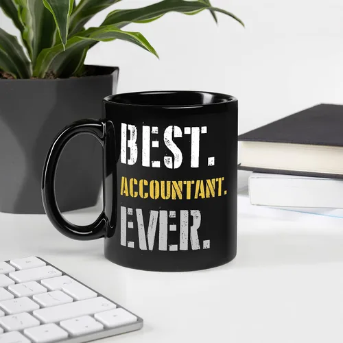 Miniatura 2 de Best Accountant Ever - Taza de regalo divertida y única, regalo para compañeros de trabajo, regalo para miembros de la familia, regalos