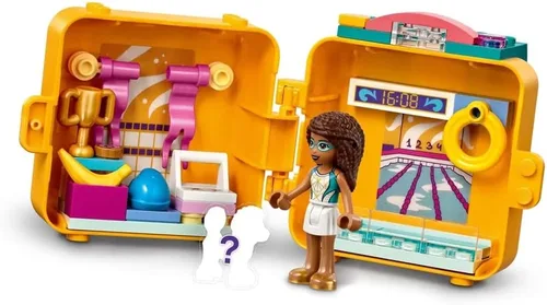 Miniatura 5 de LEGO Friends Andrea's Swimming Cube 41671 Kit de construcción; incluye un juguete para mascotas para niños en un color aleatorio; juguete