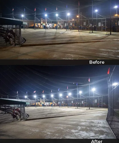 Miniatura 9 de ledmo Luz LED de estacionamiento de 300 W, accesorio de iluminación de inundación de seguridad para zonas comerciales al aire libre con sensor
