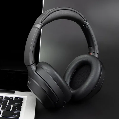 Miniatura 3 de SOULWIT Almohadillas profesionales de repuesto para auriculares Sony WH-1000XM3 (WH1000XM3) supraaurales, almohadillas para los oídos con cuero