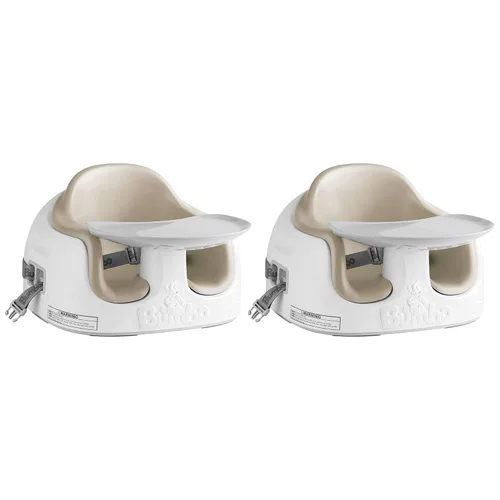 Miniatura 21 de Bumbo Asiento múltiple 3 en 1 para 6 a 36 meses, asiento de viaje para bebés y bebés para alimentar y jugar, Agave, elevador portátil todo en uno