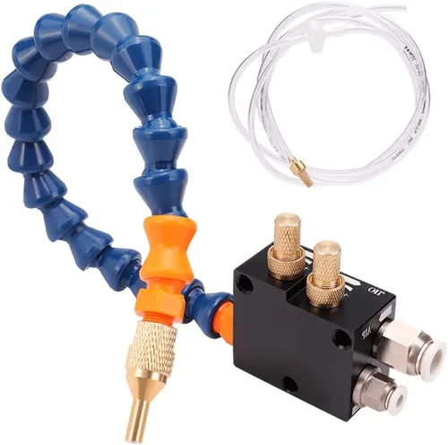 CLAHJQX Sistema de pulverización de lubricación de refrigerante de niebla para enfriamiento de máquina/corte de metales con enfriamiento de máquina
