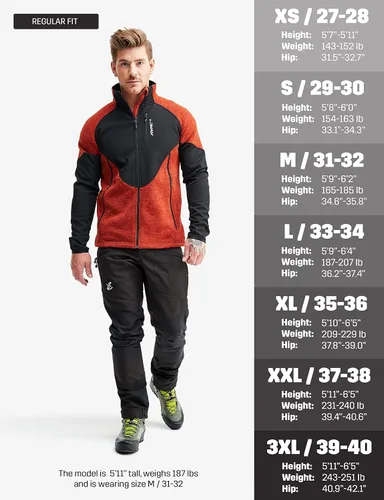 Miniatura 2 de RevolutionRace Pantalones Nordwand Pro para hombre, pantalones duraderos y ventilados para todas las actividades al aire libre