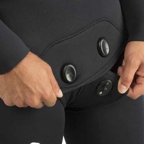Miniatura 6 de Cressi Apnea - Traje de neopreno de pesca submarina de apnea de 2 piezas, chaqueta y pantalones, almohadilla de pecho, protección de rodilla, diseño