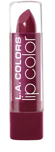 Miniatura 5 de L.A. COLORS Color de labios rico en humedad, rojo baya CML530