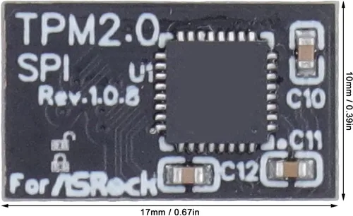 Miniatura 7 de Módulo, 14 Pin de Almacenamiento Seguro de Cifrado Módulo de Seguridad Tarjeta Remota para la Placa Base, Módulo De Seguridad Componentes De