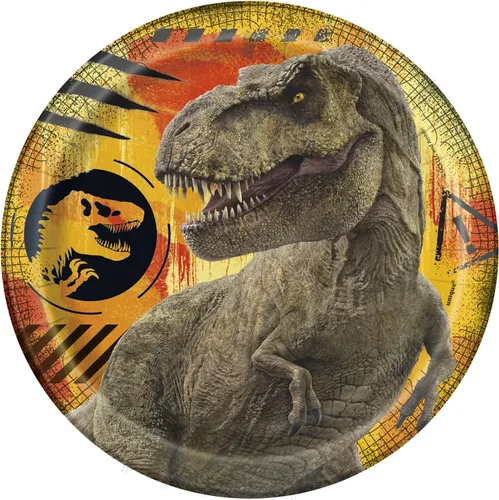 Miniatura 8 de Mantel rectangular de plástico multicolor Jurassic World 3 (54 x 84 pulgadas), 1 unidad, diseño vibrante, perfecto para celebraciones de cumpleaños