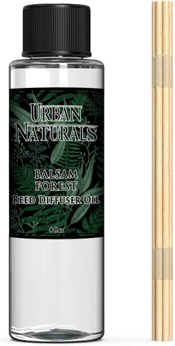 Miniatura 26 de Urban Naturals Recambio de aceite difusor de varillas ámbar y lavanda, lavanda relajante, ámbar cálido, aroma calmante para habitación, 4 onzas +