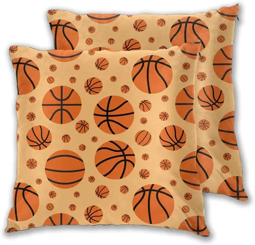 Miniatura 17 de Juego de 2 fundas de almohada para sofá, oficina, dormitorio, decoración del hogar, 18 x 18 pulgadas