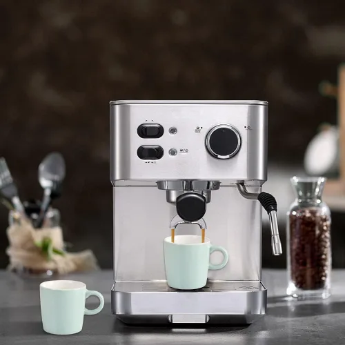 Miniatura 3 de homEdge Mini Taza de Espresso de Porcelana, 4 Onzas / 120 ml Pequeñas Tazas de Café Cerámicas Demitasse para Espresso, Té - Juego de 6, Turquesa
