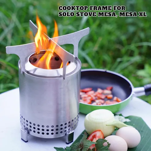 Miniatura 2 de Marco de cocción para estufa de mesa Solo Stove Mesa, Mesa XL y accesorios de estufa Solo Stove. Convierta la estufa de mesa en una estufa