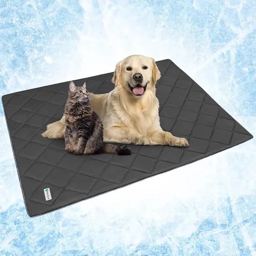 Miniatura 10 de PetAmi Manta Refrigerante Premium para Perros Manta Ligera y Esponjosa para Mascotas, Funda de Cama para Perros, Gatos y Cachorros Manta