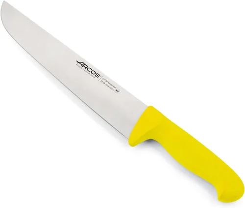 Miniatura 6 de Arcos Cuchillo de carnicero Range de acero inoxidable nitrum de 7 pulgadas. Cuchillo para carne. Mango azul de polipropileno. Sistema
