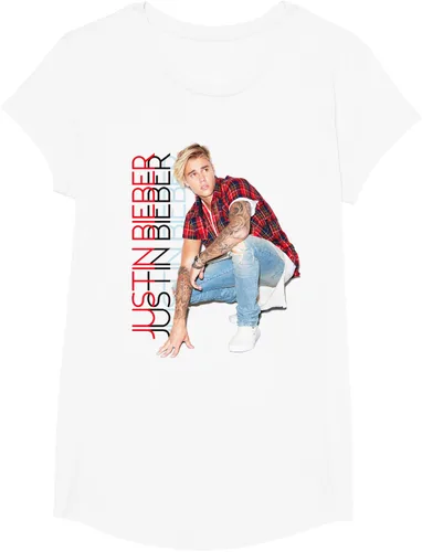 Miniatura 7 de Justin Bieber Camiseta oficial de pie alto, Blanco