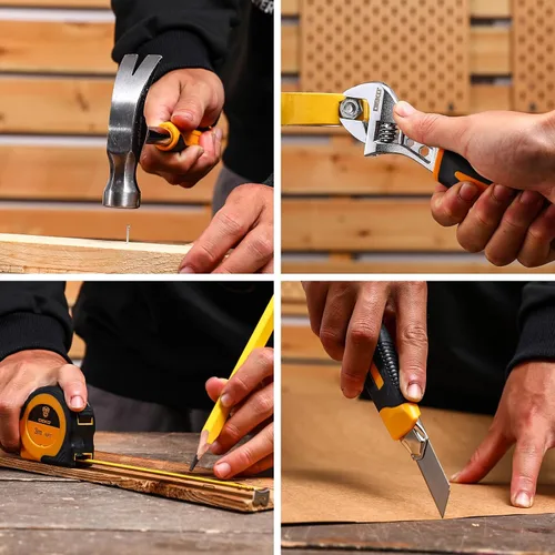 Miniatura 7 de Kit de Herramientas de Taladro Inalámbrico: Caja de Herramientas de Taladro Eléctrico de 20V con Batería Taladro Conductor Eléctrico para Hombres