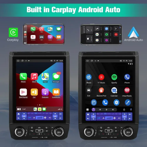 Miniatura 3 de Junsun Estéreo de radio de coche 4+64G para Ford F150 2015-2021 con Bang & Olufsen (B&O) sistema de audio Android 13 inalámbrico CarPlay Android