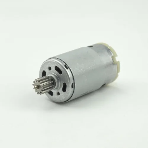 Miniatura 3 de CHANCS RS390 Motor eléctrico DC 12V 14000RPM 12 engranajes motor de dientes para juguete accesorio coche tres ruedas motocicleta cochecito con 1