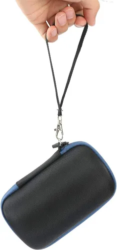 Miniatura 7 de co2CREA Funda de viaje rígida de repuesto para Sony SRS-XB100 SRS-XB12 SRS-XB13 Altavoz Bluetooth portátil extra Bass (funda negra + interior azul)