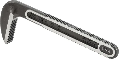 RIDGID 31745 Mordaza de gancho para llave de tubo, mordazas de repuesto de llave de tubo de 48 pulgadas