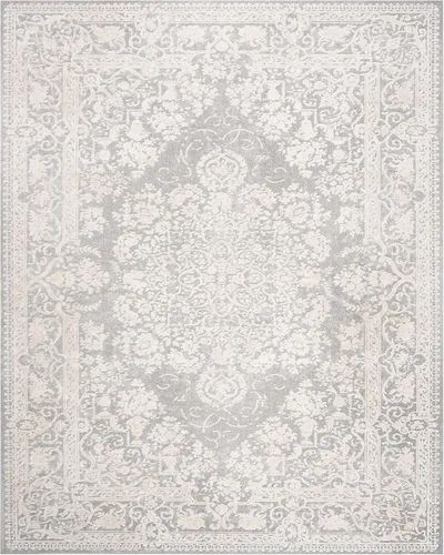 Miniatura 38 de SAFAVIEH Alfombra de área de 9x12 pies - Colección Reflection - Grande - Beige y crema, no desprende pelusa y es fácil de limpiar, ideal para sala