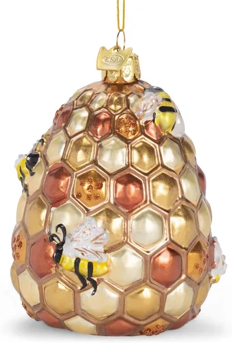 Miniatura 2 de Kurt S. Adler Adorno de cristal Noble Gems Bee-Hive