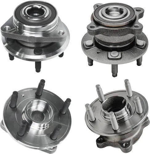 Miniatura 288 de Detroit Axle - Kit de nudillos de dirección delantera izquierda para Ford Edge Lincoln MKX 07-10, cojinete de rueda del lado del conductor, nudillo