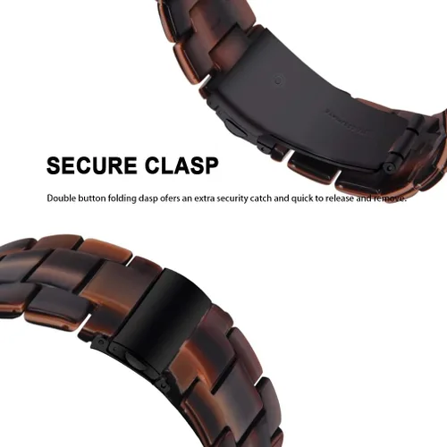 Miniatura 5 de Watch Bands Compatible with Samsung Galaxy Watch 46mm / Galaxy 3 45mm / Huawei Watch GT5 / GT5 Pro / GT4 / 4 Pro / GT3 / GT2 46mm, 22mm Colorful