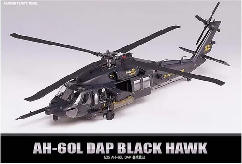 Miniatura 6 de Academy 12115 AH-60L DAP BLACK HAWK Helicóptero Kit de modelo de plástico