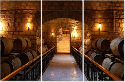 Miniatura 53 de Obra de arte para paredes del hogar, 3 paneles de letras de vino tinto, pinturas de corcho, impresiones HD, arte de pared de corcho de vino sobre