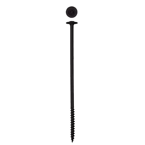 Miniatura 42 de SPAX Tornillos de retraso de madera estructural con cabezal de arandela exterior de 1/4" x 2-1/2", broca Torx T-Star (50 EA) incluida, resistente a