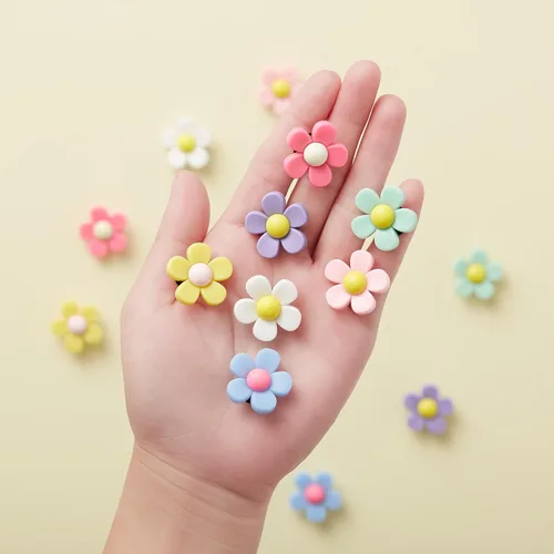 Miniatura 3 de Flower Croc Charms for Girls, Cute Flower Shoe Charms Daisy Croc Charms Shoe Decoration Charms for Women, Teens and Kids