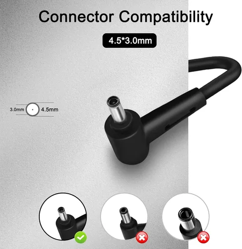 Miniatura 5 de Cargador para portátil de 90 W compatible con Asus Vivobook 15X 14X 16X 17X K1703Z M1703Q M1603Q D1603Q Y1603C ExpertBook B1500 P2451F P751J Asus