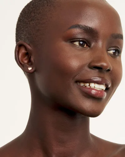 Miniatura 2 de Ted Baker London Harly - Aretes de tuerca con forma de corazón pequeño para mujer, Latón