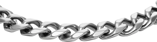 Miniatura 2 de Fossil Men's Plated Stainless Steel Engravable Personalized Gift ID, Chain or Cuff Bracelet for Men