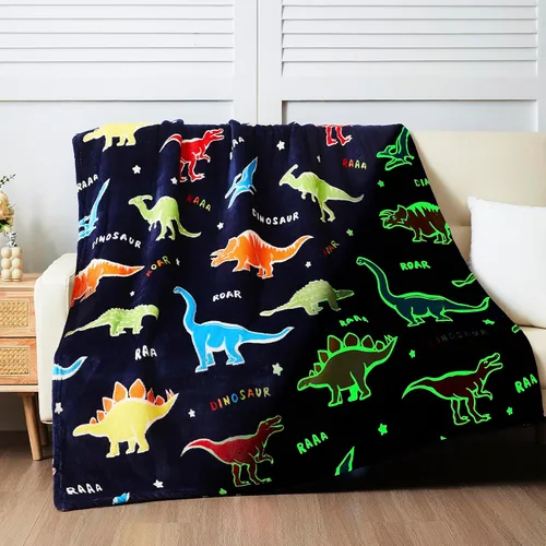 Miniatura 13 de QSTEHEML Manta de unicornio que brilla en la oscuridad, regalo de cumpleaños para niñas de 3 a 12 años, regalos de juguetes de unicornio, manta
