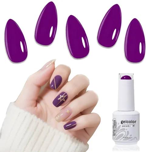 Miniatura 58 de Arte Clavo Pearlescent Nude Gel Nail Polish 15ml - HEMA Free Soak off UV LED Nail Gel for Manicure, DIY Nail Art, Home Salon Use 11029