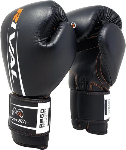 Miniatura 3 de RIVAL Boxing RB60 2.0 - Guantes para bolsa de entrenamiento, cierre de velcro – Palma de malla transpirable, forro interior suave y ajuste