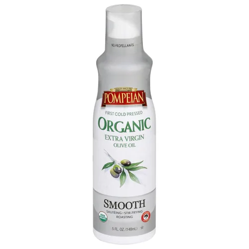 Miniatura 11 de Pompeian Aceite de oliva virgen extra orgánico certificado por USDA, espray antiadherente para cocinar, sin propulsores, 5 onzas líquidas