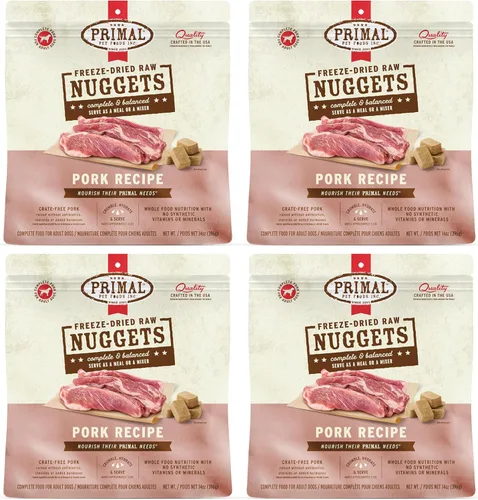 Miniatura 17 de Primal - Nuggets de comida cruda liofilizada para perros, venado, comida completa y equilibrada, también se puede utilizar como adorno o golosina
